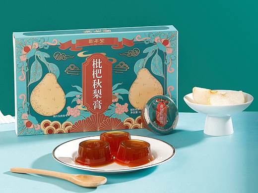 琵琶秋梨膏凝胶果冻