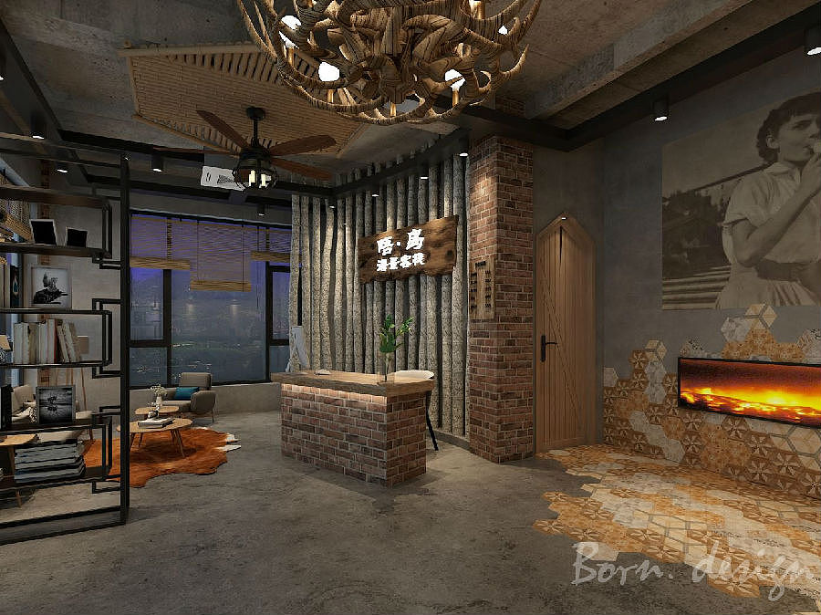 黄山民宿装修设计情迷唔岛民宿设计（图ZMTQzNTM1ODE2） - 家装设计 - 站酷设计师上海博仁空间设计原创素材 - 站酷ZCOOL