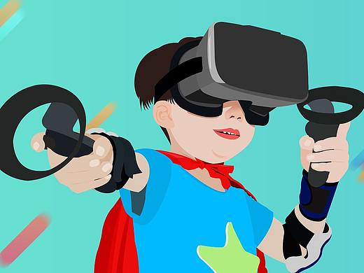 VR+教育 平面宣传品