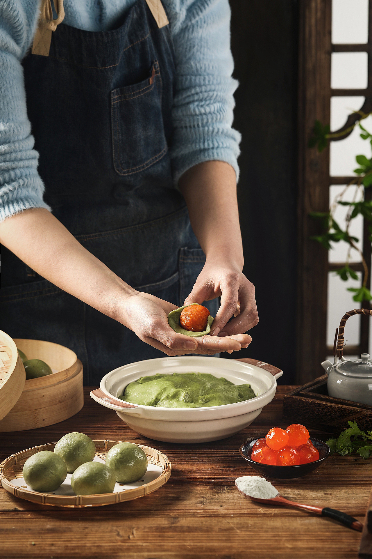 青团 清明果（图ZMjkwMzk3OTI0） - 美食摄影 - 站酷设计师叫我马马原创素材 - 站酷ZCOOL