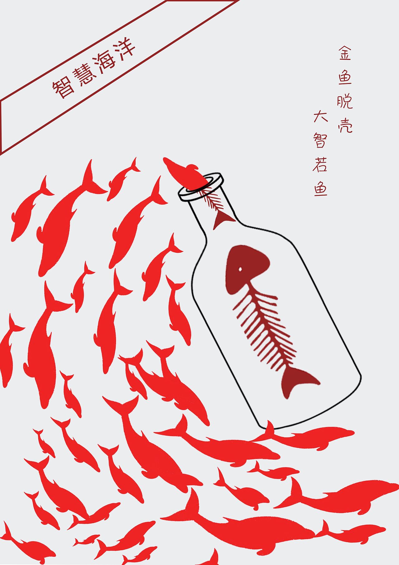 根据智慧海洋做的海报 有些不足 请大家指