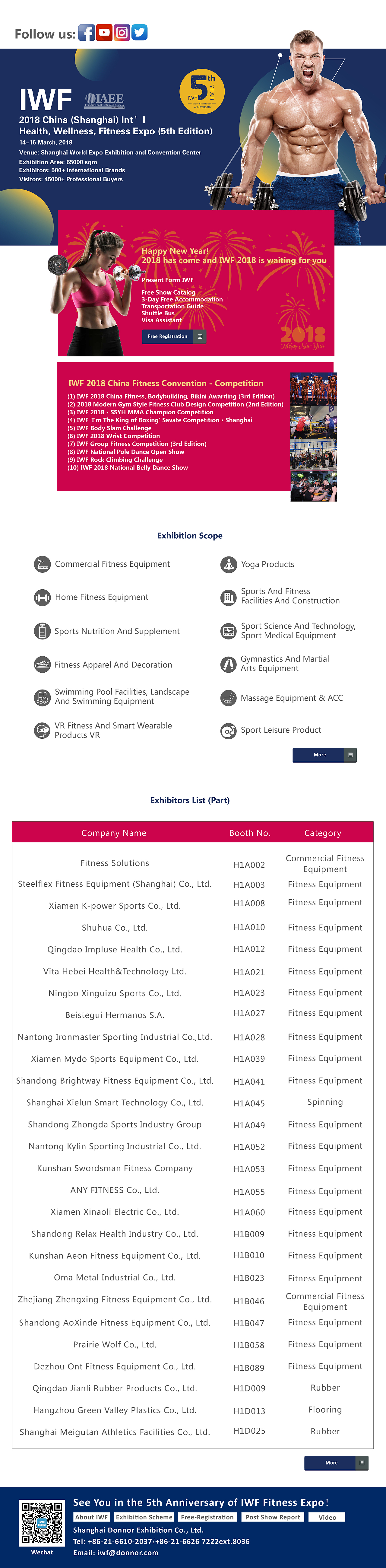 IWF上海国际健身展20180103EDM(英文版)邮件