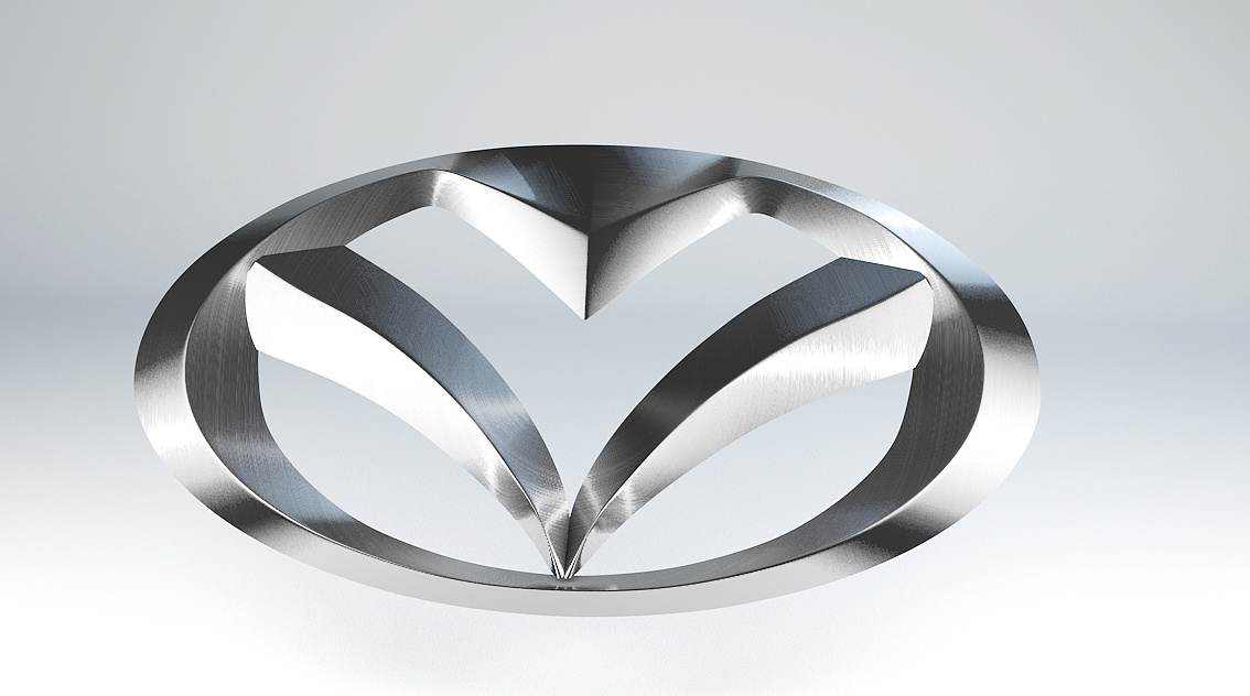 每日一练 金属汽车logo|三维|其他三维|豌豆射手123 - 临摹作品 - 站