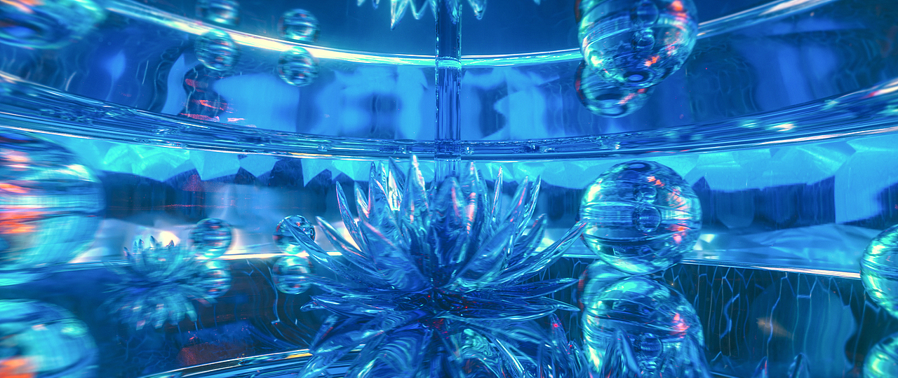 C4D视效作品--《CRYSTAL AWN》