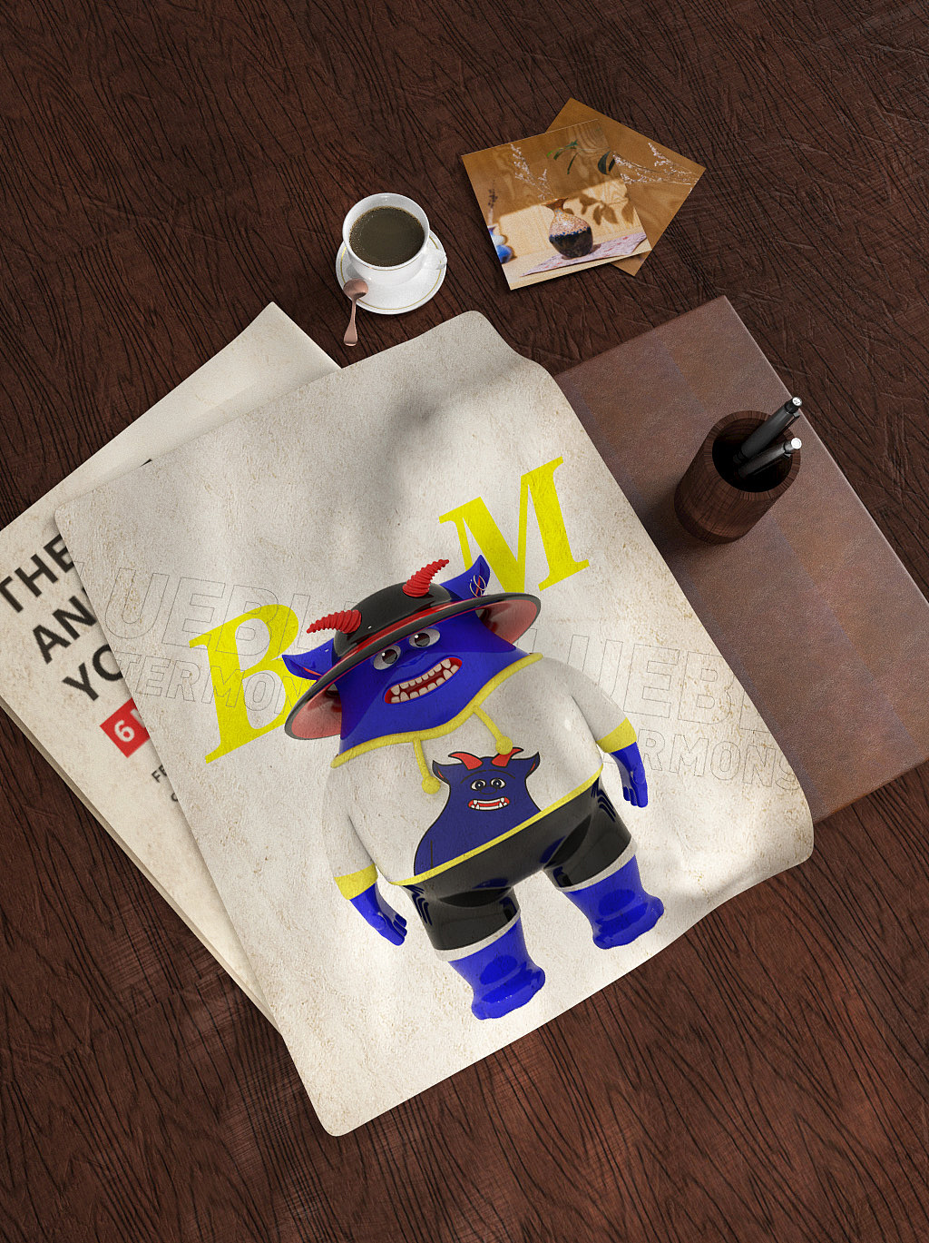 B,M原创IP形象设计