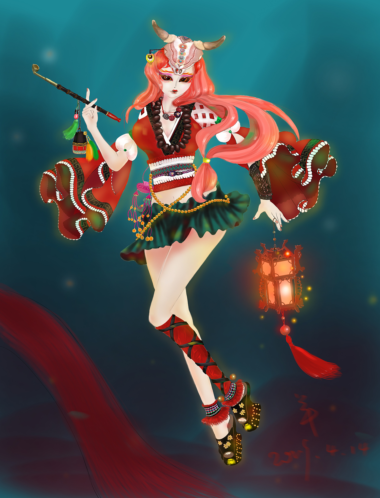 插画原画练习（图ZMTU0MTc0NTc2） - 创作习作 - 站酷设计师羊夕默的莫原创素材 - 站酷ZCOOL