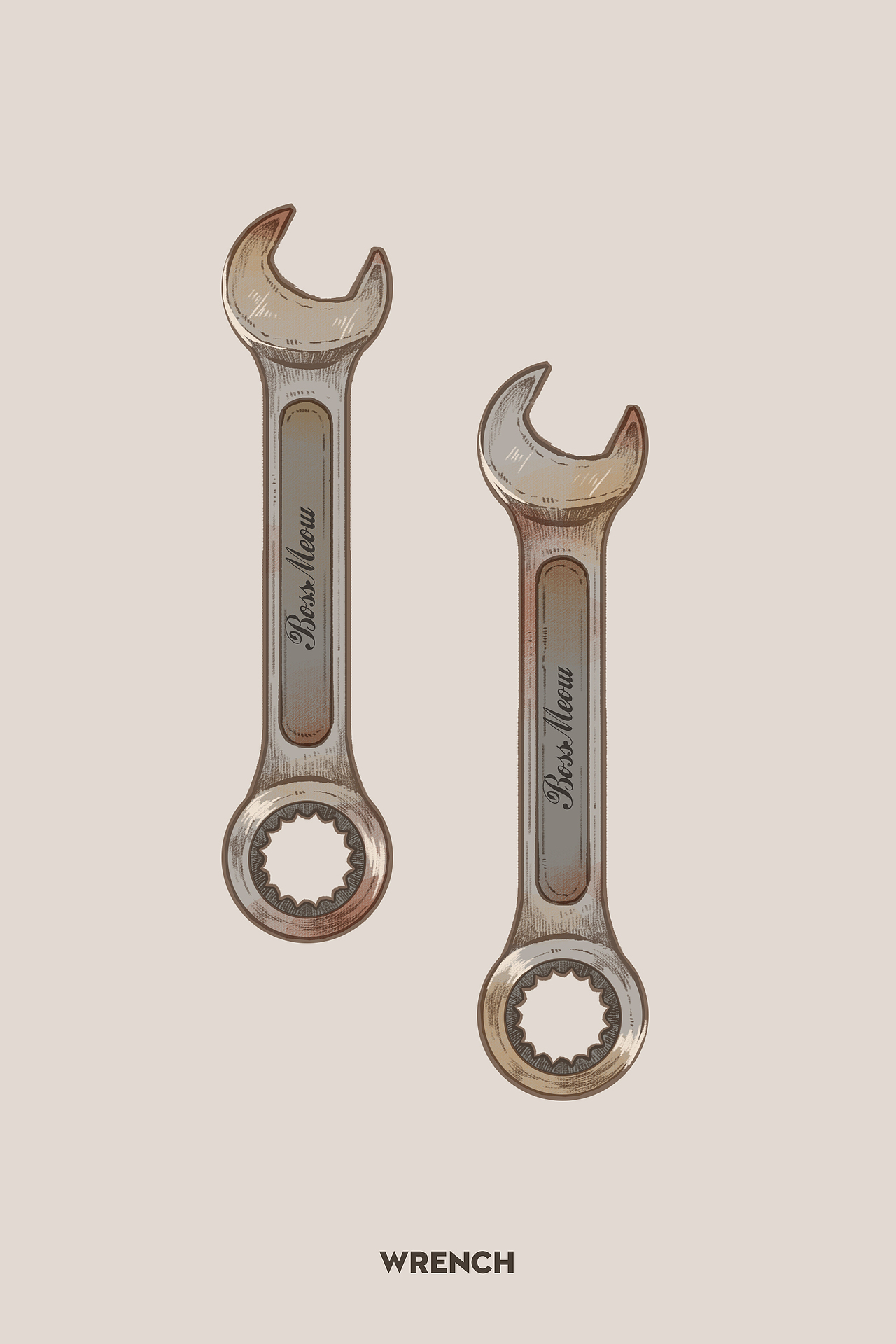 【画个锤子】复古风五金工具插画（图ZMjI3OTU3OTAw） - 商业插画 - 站酷设计师桃伯伯TAOPAIPAI原创素材 - 站酷ZCOOL