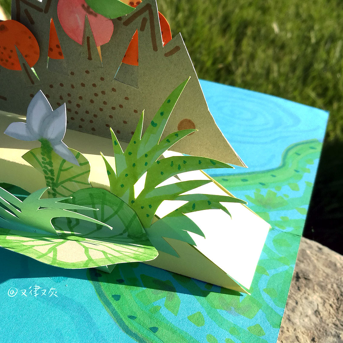 玩纸片日记-原创设计手工制作立体书_又律又灰-站酷zcool