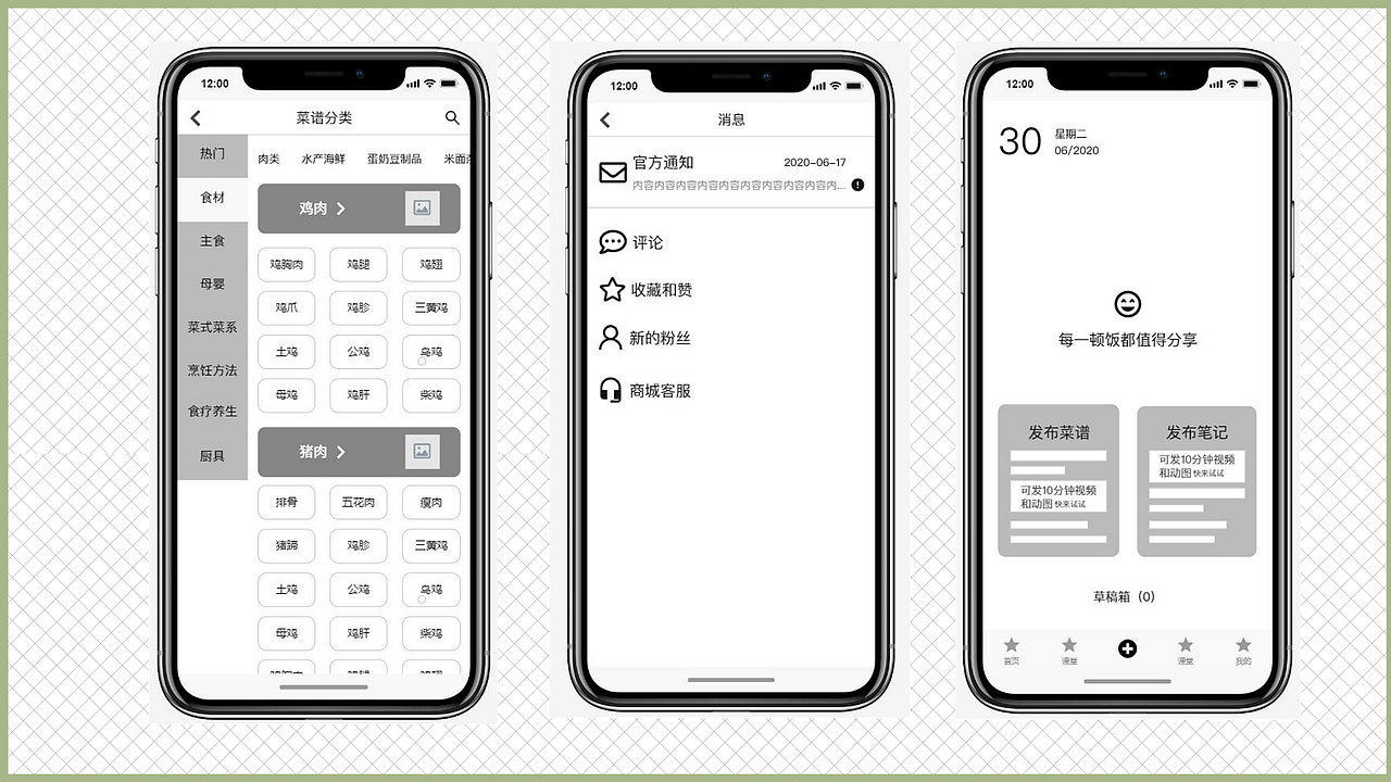 豆果美食APP界面优化设计