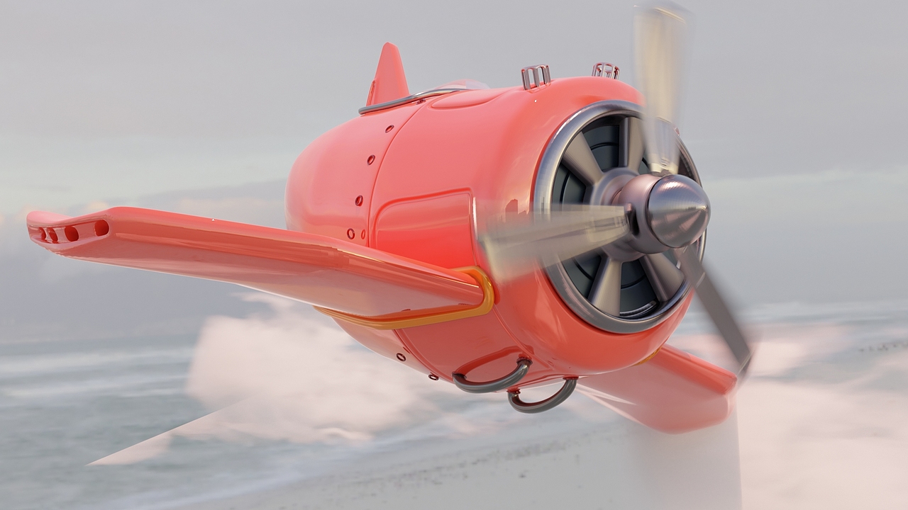 3d辅助插画练习作品