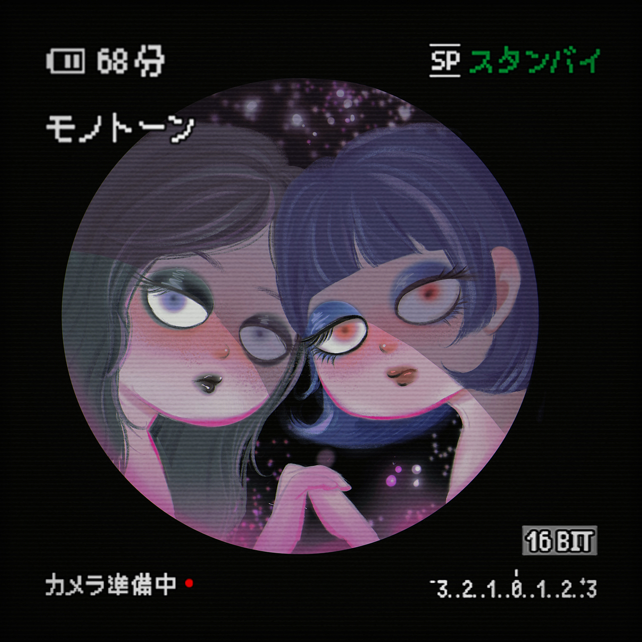 双子（图ZMjYzMDYzOTg4） - 艺术插画 - 站酷设计师B1ank7原创素材 - 站酷ZCOOL