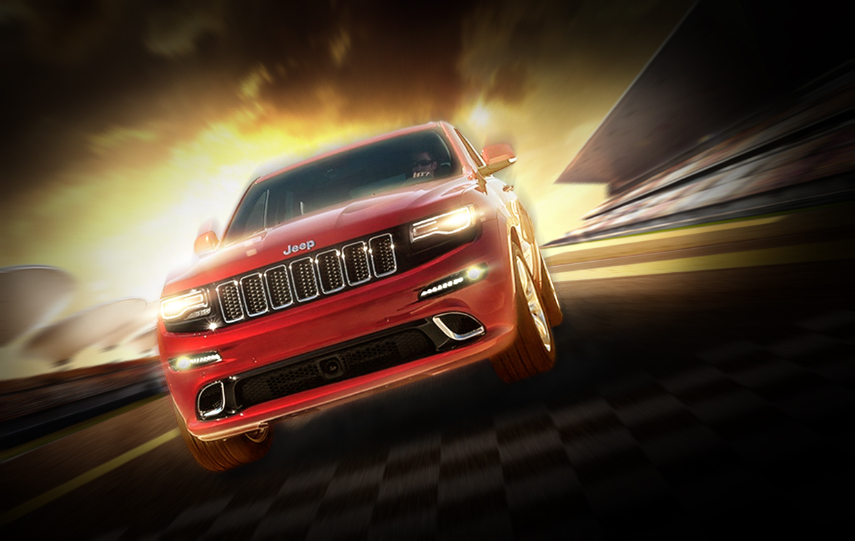 汽车广告海报合成