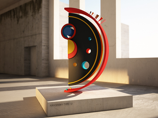 美的熏陶-画家和美术理论家康定斯基（图ZMTAxMzc1MzYw） - 像素画 - 站酷设计师张先宗原创素材 - 站酷ZCOOL