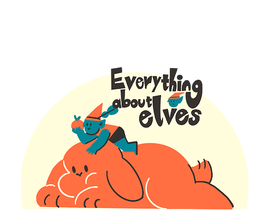 關(guān)于小精靈的一切01（圖ZMjU1MDU4NTAw） - 繪本 - 站酷設(shè)計師Aza阿雜原創(chuàng)素材 - 站酷ZCOOL