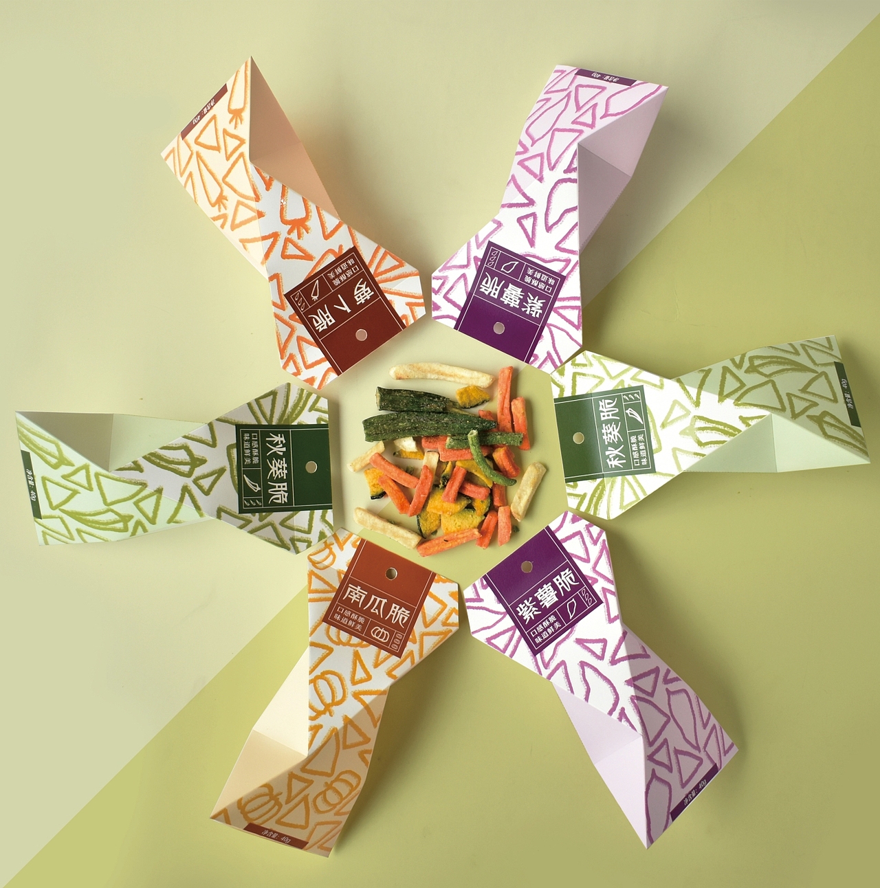 蔬菜脆创意包装设计（图ZMjA4OTQyNzky） - 包装 - 站酷设计师GUOZ_国周原创素材 - 站酷ZCOOL