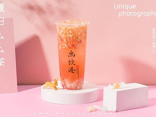 夏日么么茶，饮品美食拍摄