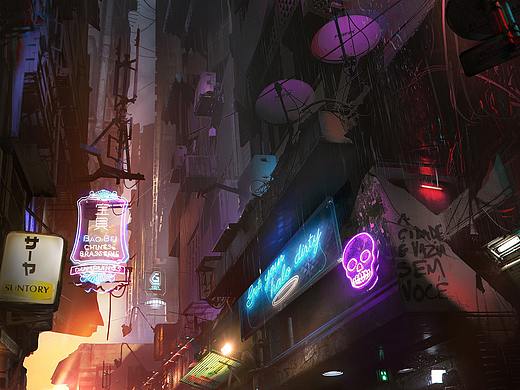 赛博概念练习
