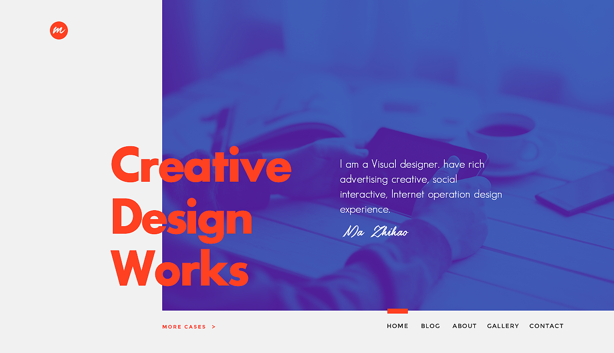 英文个人网站练习