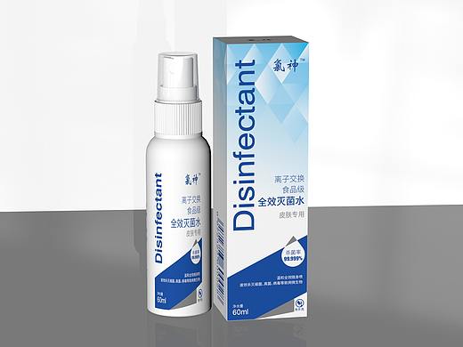 几款消毒喷雾包装设计