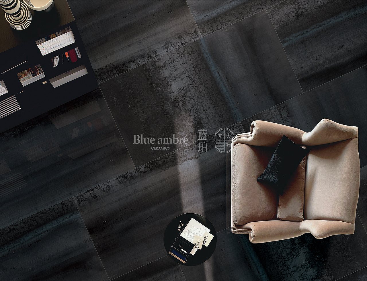 蓝珀瓷砖A系列<新艺术>空间效果图