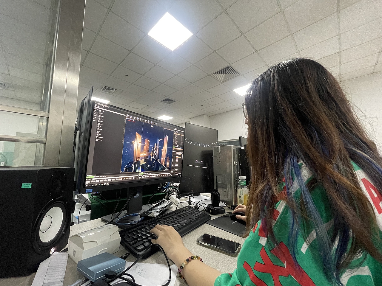 这平常的“亿”天 | 刘德华直播XR设计分享（图ZMjY1MTQ3MTY0） - 舞台美术 - 站酷设计师时间造影原创素材 - 站酷ZCOOL