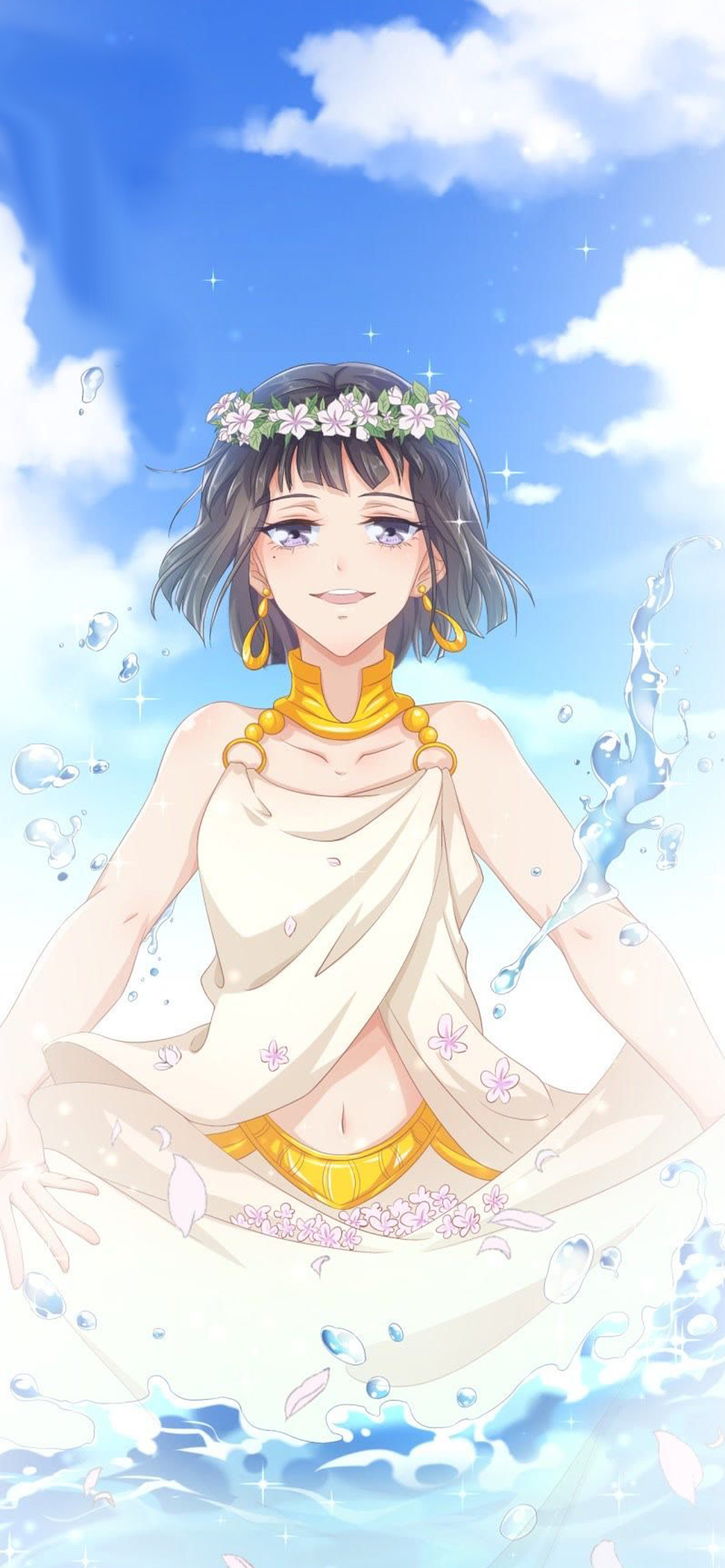 爱在西元前娜娜壁纸1242x2688|动漫|单幅漫画|爱在西元前动漫 - 原创