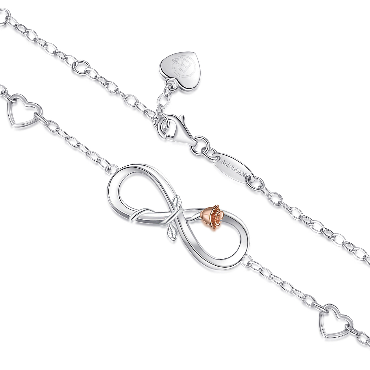 项链白底场景图