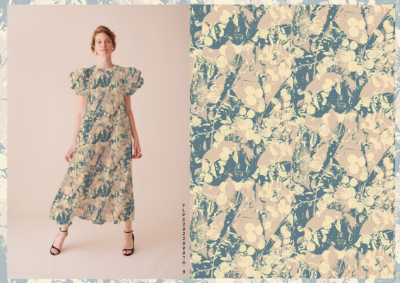 【原创印花】游离&繁花似锦