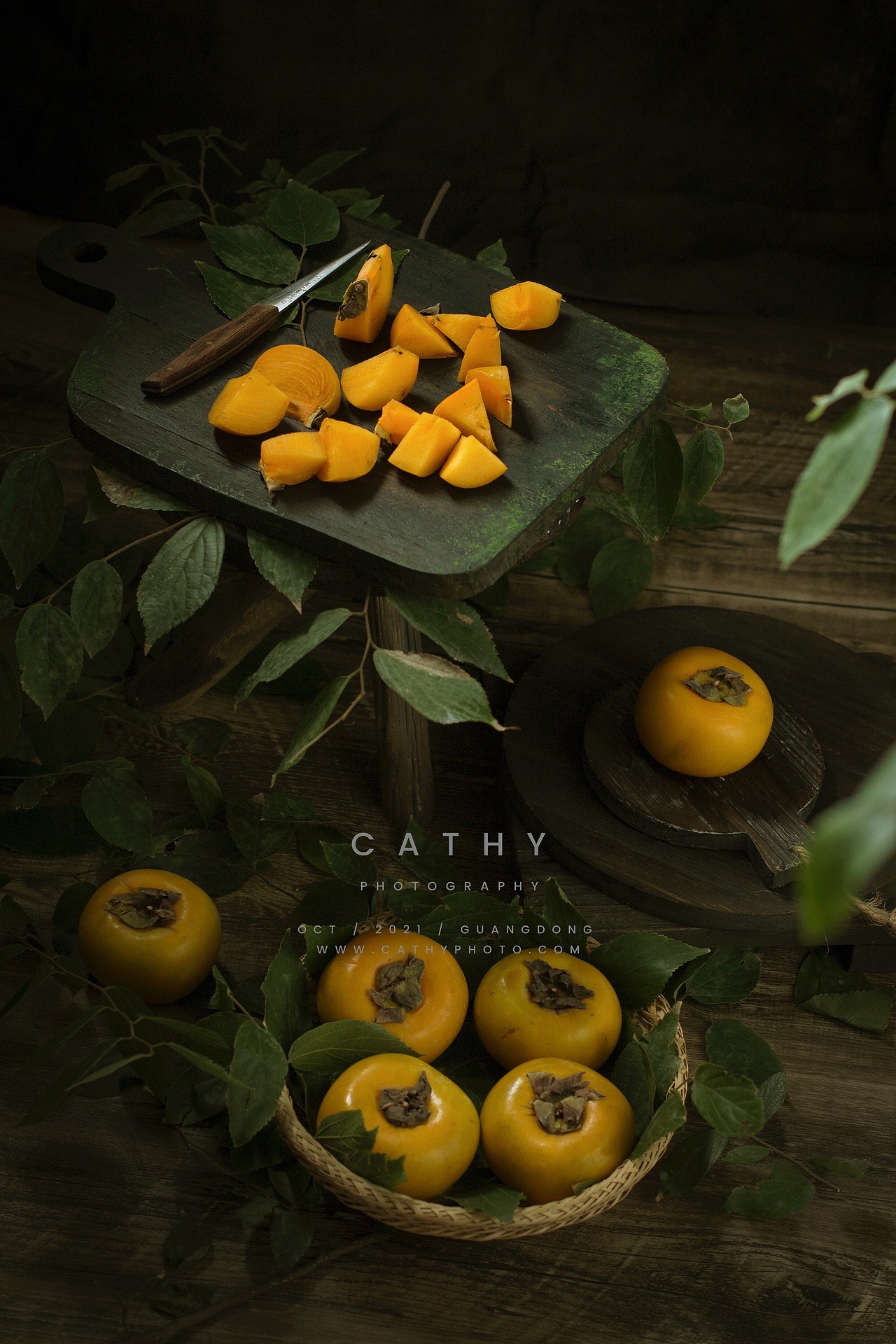 吃柿子啦～～（图ZMjczODcyNDQw） - 美食摄影 - 站酷设计师Cathy猫猫酱原创素材 - 站酷ZCOOL