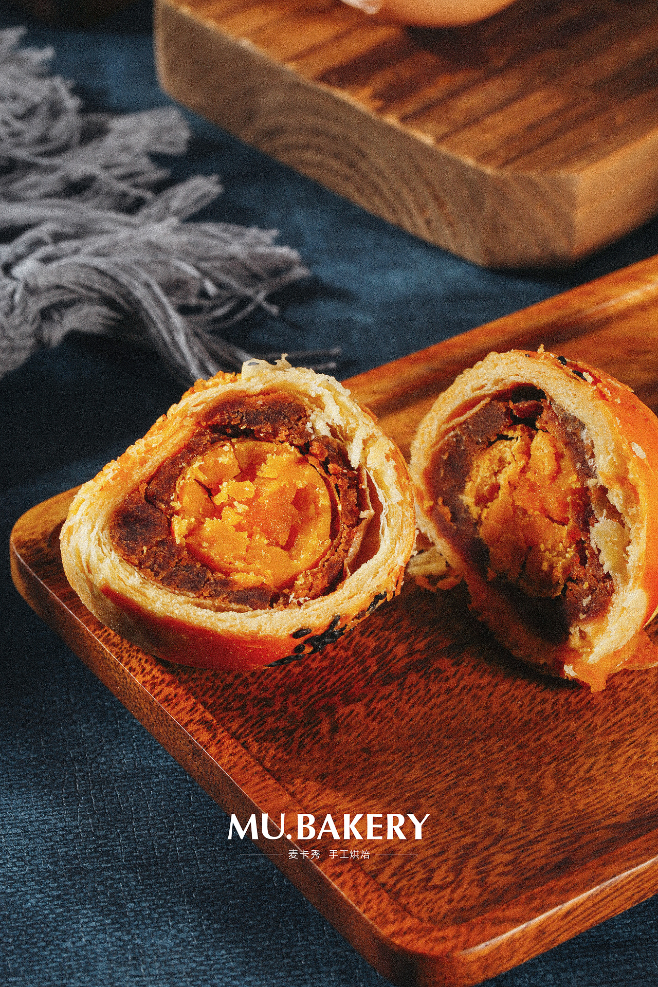 麦卡秀蛋黄酥拍摄