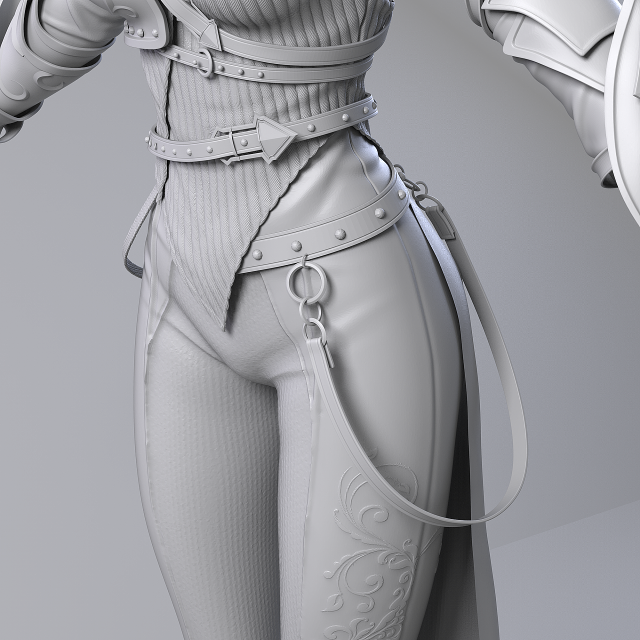 3d角色服装学习（图ZMTc5ODExODA0） - 人物/生物 - 站酷设计师晶晶回来啦原创素材 - 站酷ZCOOL