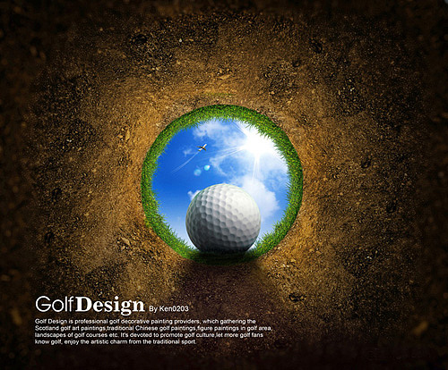 高尔夫 GolfDesign（图ZNDk1NzA4NA==） - 宣传物料 - 站酷设计师golfart原创素材 - 站酷ZCOOL