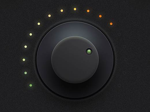 【临摹】黑色旋钮