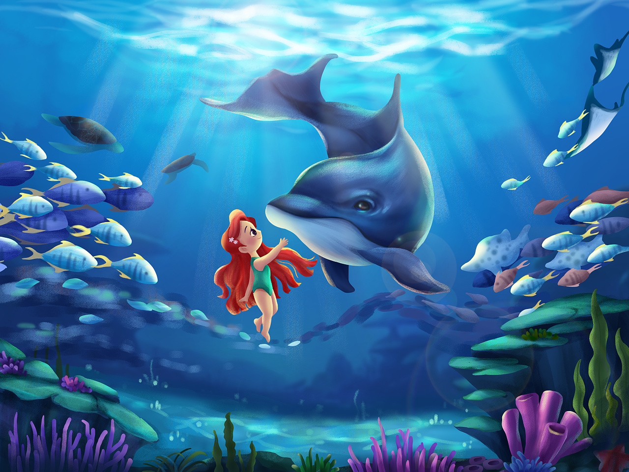 海洋环境保护|插画|概念设定|名铭 - 原创作品 - 站酷 (zcool)