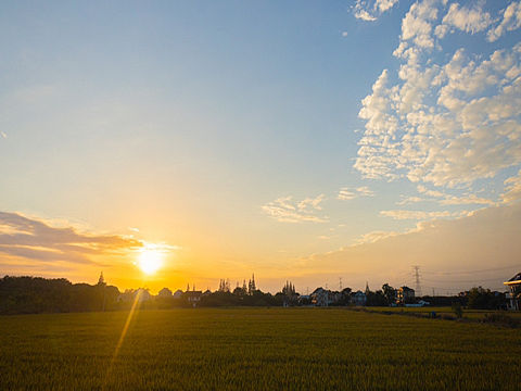 夕阳下的风景（个人主页-ZNjI5ODAxMzY=） - 风光摄影 - 站酷设计师叶的盛开原创素材 - 站酷ZCOOL