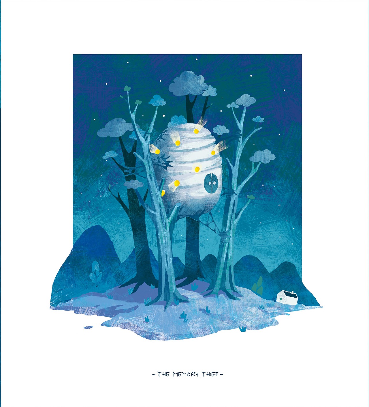 《记忆的窃贼》绘本设计（图ZNTQyMzc4MDg=） - 儿童插画 - 站酷设计师狂同学原创素材 - 站酷ZCOOL