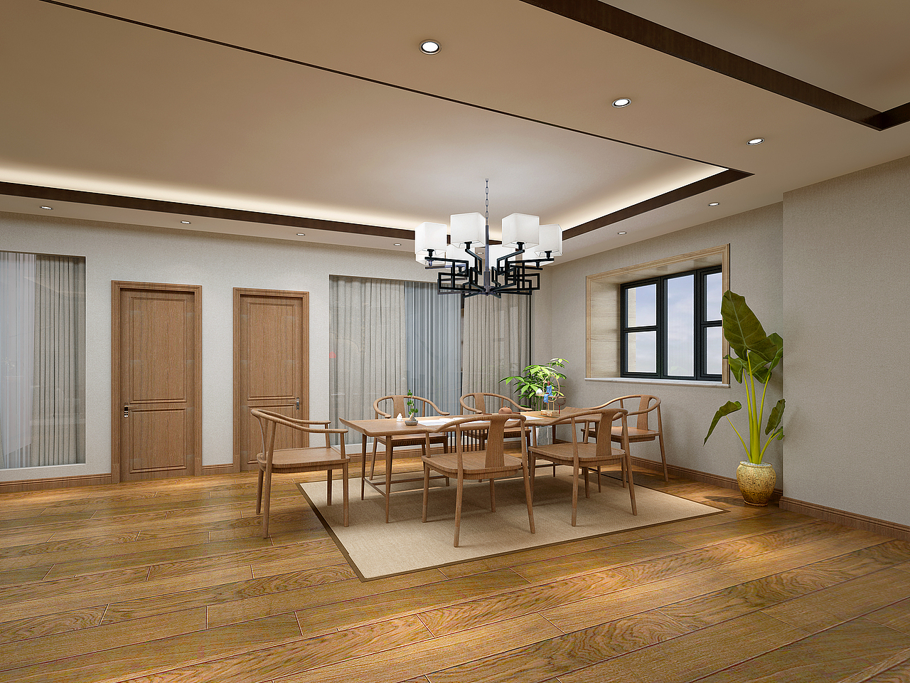 新中式佛堂会所表现