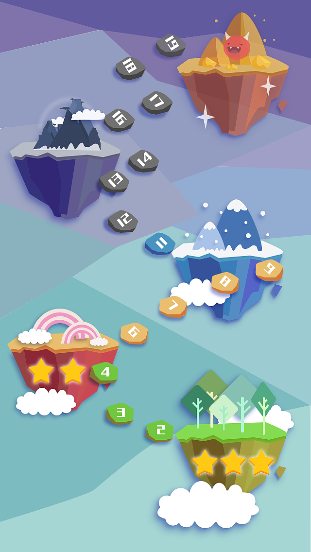 扁平化游戏界面