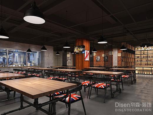 【红虾汇烤肉店】-扬州专业餐厅设计|扬州专业餐厅装修