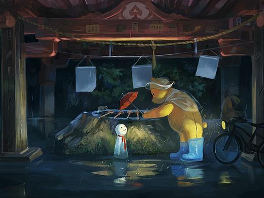 动物们的秘密生活（个人主页-ZNDcyMTQxODQ=） - 儿童插画 - 站酷设计师奥兰治橙子原创素材 - 站酷ZCOOL