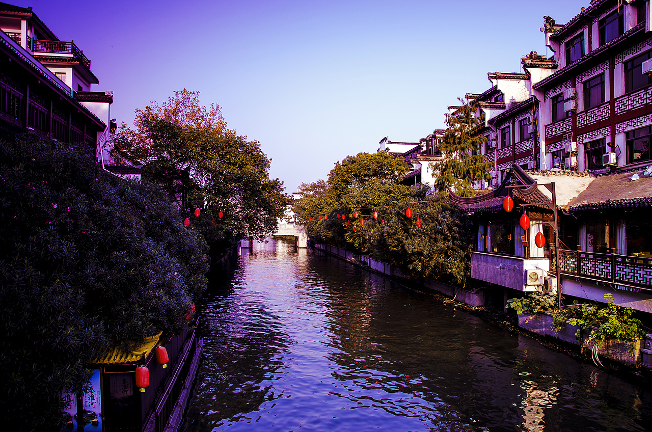 秦淮河畔（图ZMzM5MDUxMjA=） - 风光摄影 - 站酷设计师摄影师王艺泽原创素材 - 站酷ZCOOL