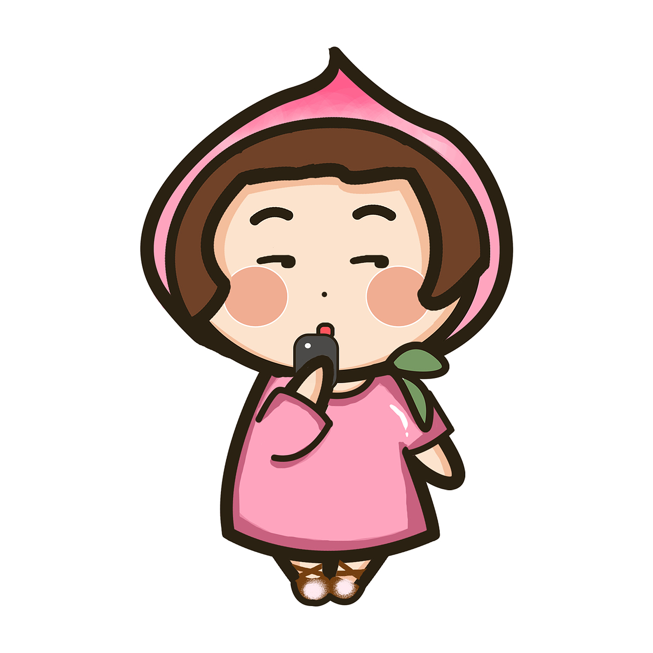 桃mm（圖ZMTMyMTIyODQ4） - IP形象 - 站酷設(shè)計師ccii貓貓原創(chuàng)素材 - 站酷ZCOOL