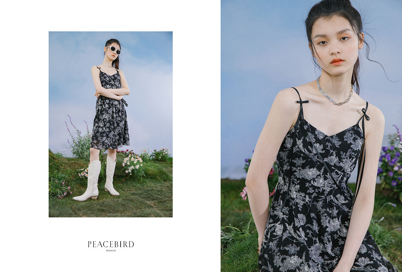 夏季油画花园/女装摄影