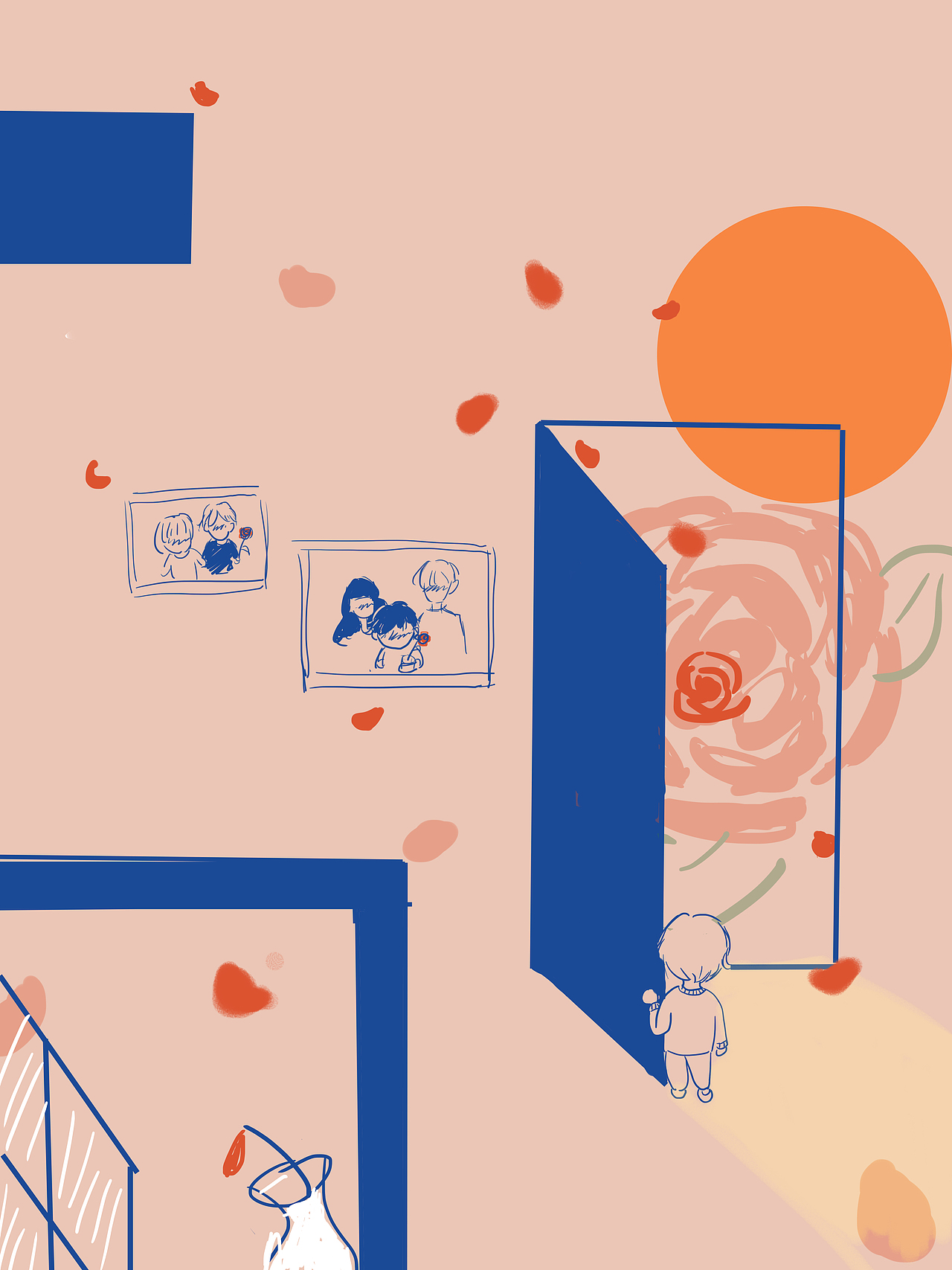 丢失玫瑰（图ZMjI1NTE0NzUy） - 创作习作 - 站酷设计师玲子hua原创素材 - 站酷ZCOOL