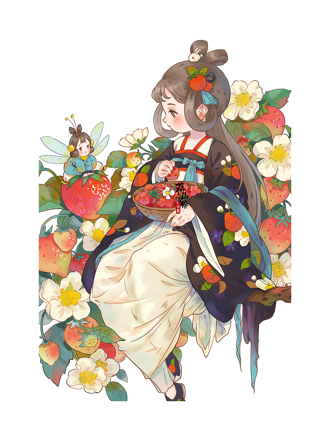 二十四节气拟人系列1（图ZMjk1NDgyMjI0） - 商业插画 - 站酷设计师蒋山猫原创素材 - 站酷ZCOOL