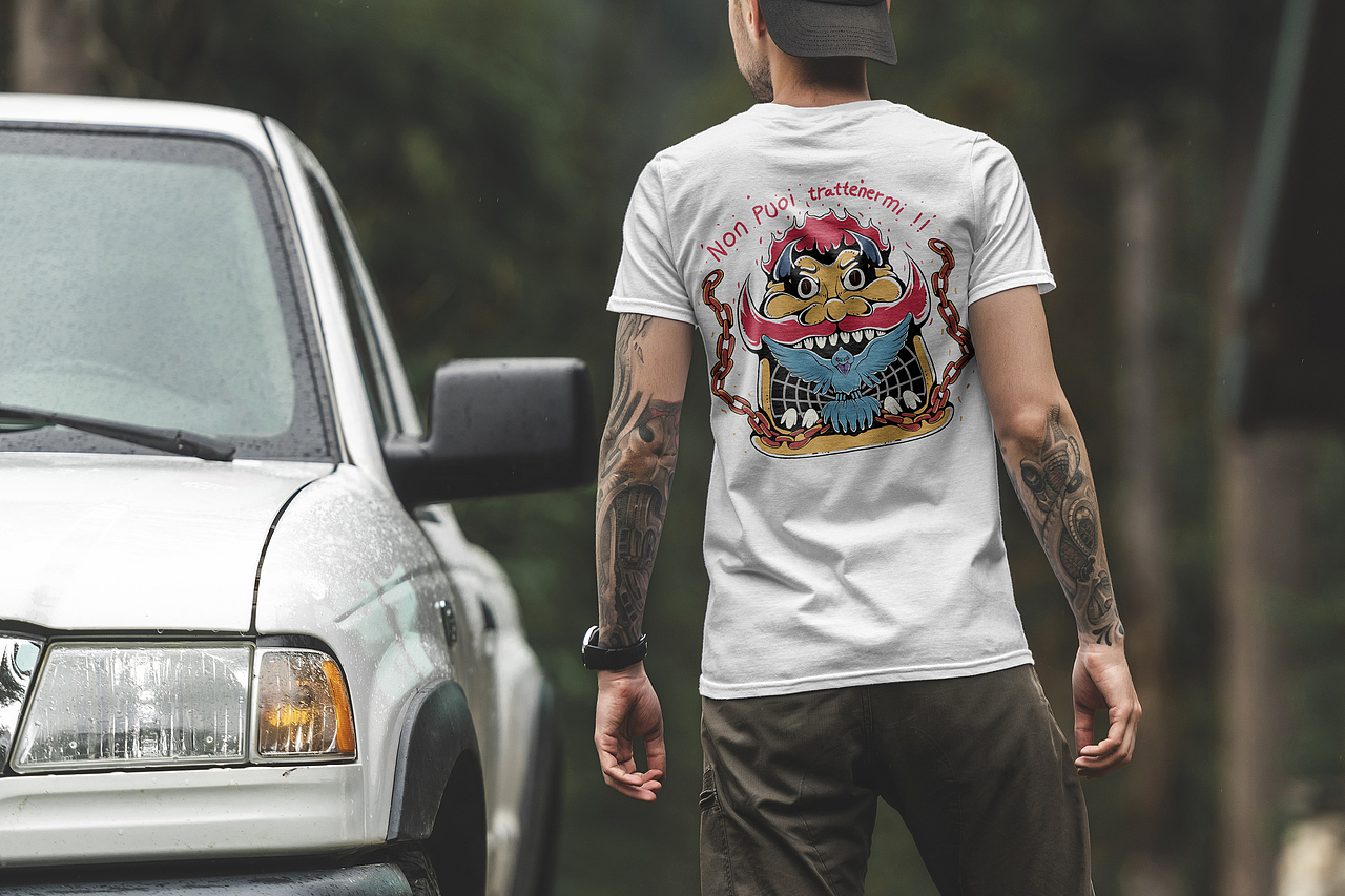 Non puoi trattenermi !! --潮流T恤设计--