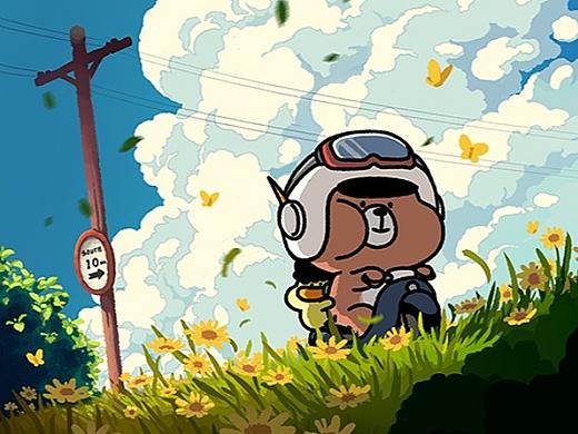 一些原创ip的插图记录