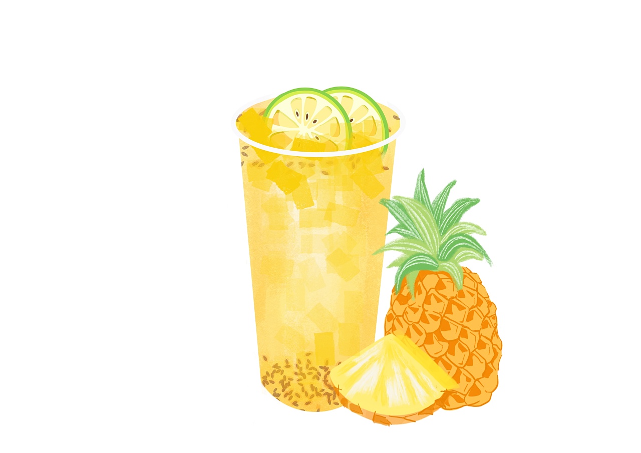 奶茶|平面|图案|李佳蓉233 - 原创作品 - 站酷 (zcool)