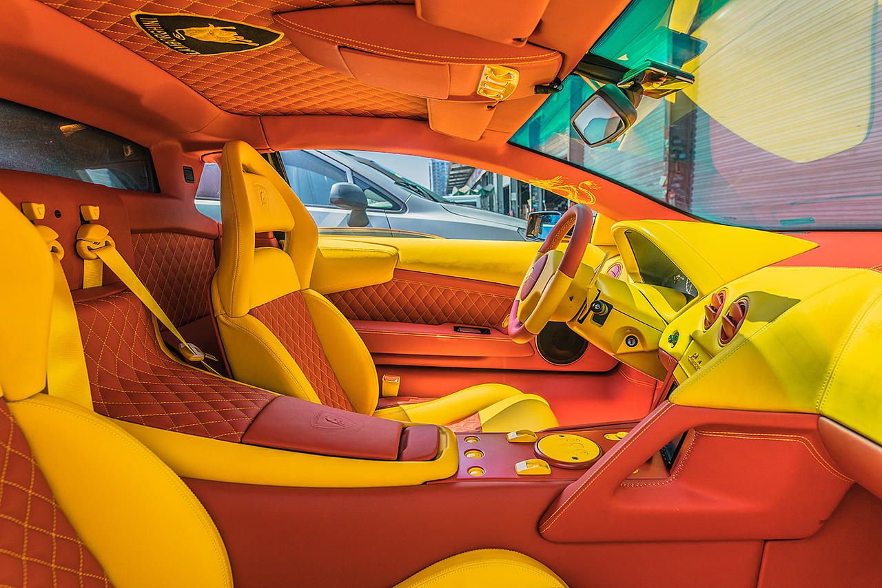 兰博基尼内外饰拍摄