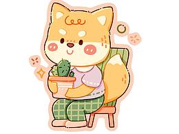 儿童插画｜可爱小狐狸